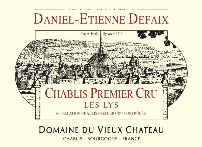 Chablis 1er Cru Les Lys 2015 - Caisse de 6 bouteilles