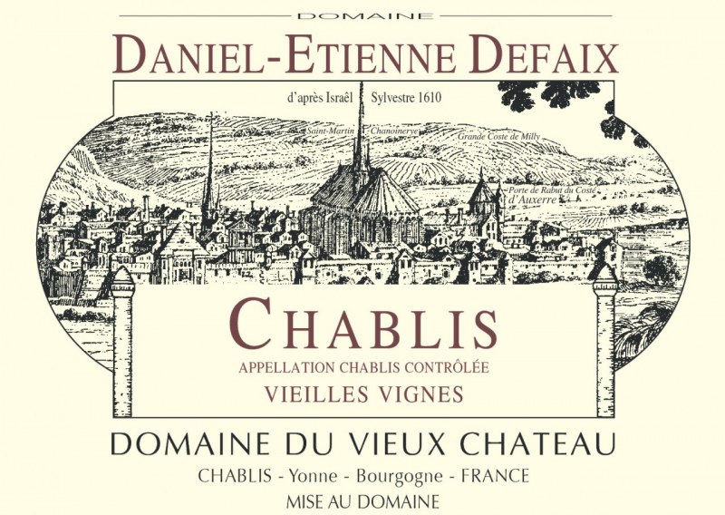 Chablis Vieilles Vignes 2021 - Caisse de 12 demi-bouteilles